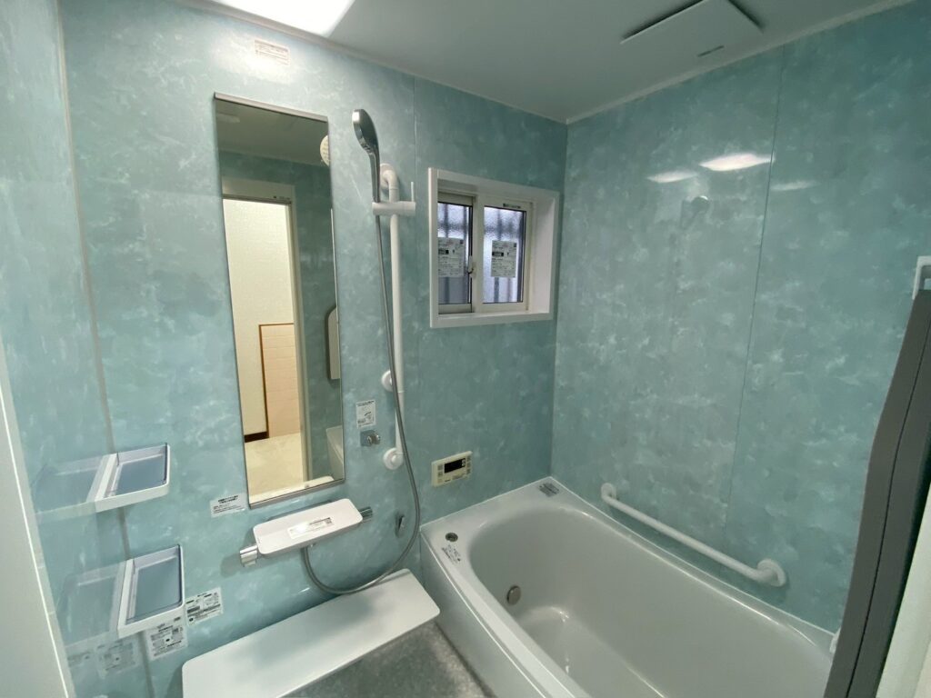 installed bathroom